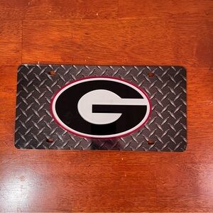 WinCraft Georgia Bulldogs License Plate